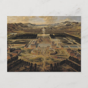 Perspectief uitzicht van het Handvest Briefkaart