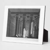 Perspectief uitzicht van het portico interior, Esn Fotoplaat (Zijkant)