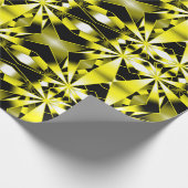 Perspectieftekening voor kleurverloop Bumblebee Cadeaupapier (Hoek)