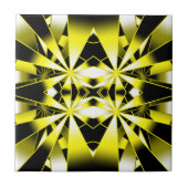 Perspectieftekening voor kleurverloop Bumblebee Tegeltje (Voorkant)