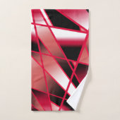 Perspective de puissance rouge Couleur dégradée Ar (Serviette à main)