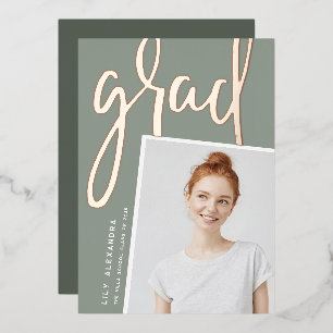 Perspective Foil Faire-part d'obtention d'une li