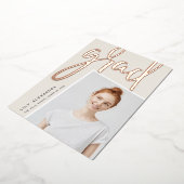 Perspective Foil | Faire-part d'obtention d'une li (Rotation)