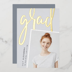 Perspective Foil Faire-part d'obtention d'une li