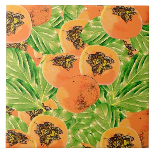 perssimon-oerwoud tegeltje (Voorkant)