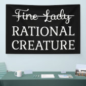 Persuasie Jane Austen - Rationele creatie ik Spandoek (Beurs)