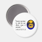 Persuasion, Caractère, Aimant citation Aristote (Recto/Verso)