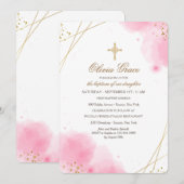 Persuasion rose Invitation religieuse (Devant / Derrière)