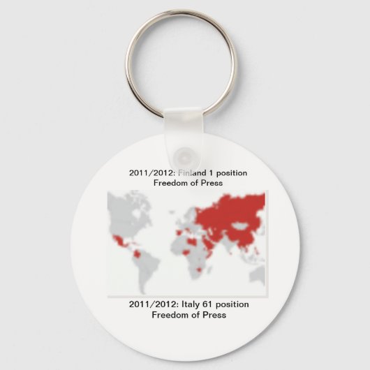 Persvrijheid Sleutelhanger (Voorkant)