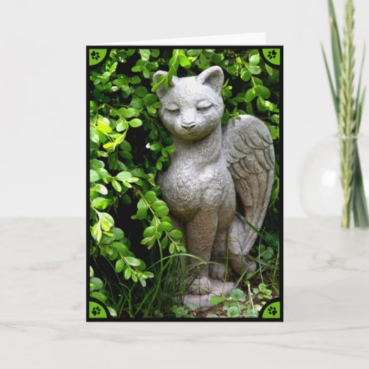 "Perte carte de sympathie de chat" (Devant)