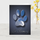 Perte De Carte Animale | Sympathie de la mort d'un (Fleur jaune)