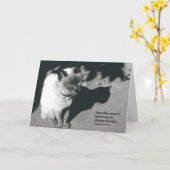 Perte de carte de sympathie de chat (Fleur jaune)
