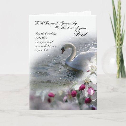 Perte de carte de sympathie papa (Devant)