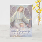 Perte de cartes de sympathie de bébé (Fleur jaune)