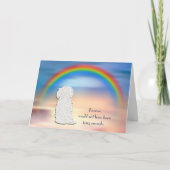 Perte de la carte de sympathie arc-en-ciel de chie (Devant)