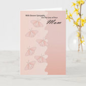 Perte de la carte de sympathie de maman (Fleur jaune)