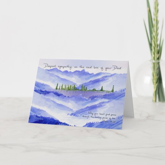 Perte de la carte de sympathie papa, carte de symp (Devant)