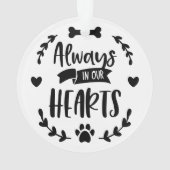 Perte de l'animal Sympathie Keepsaké Chien Pet Mem (dos)