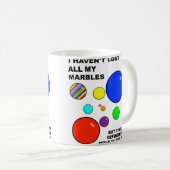 Perte de ma tasse drôle de marbres (Devant droit)