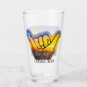 Perte de pendaison en Lahaina, Maui, Verre de bièr (Devant)