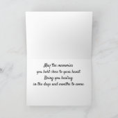 **PERTE DE VOTRE FEMME** SYMPATHIE ET CARTE DE SAN (Intérieur)