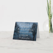 Perte d'une carte de voeux aimée (Devant)