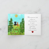 Perte d'une carte de voeux pour animal de compagni (Intérieur)