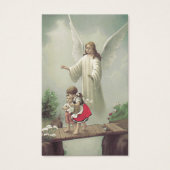 Perte funéraire Ange Prière commémorative Cartes d (Devant)