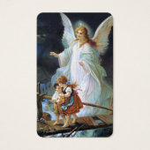 Perte funéraire Ange Prière commémorative Cartes d (Devant)