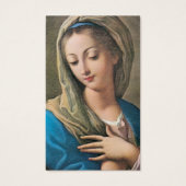 Perte funéraire Belle Marie Prière Cartes de Sympa (Devant)