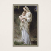 Perte funéraire Béni Mère Prière Cartes de Sympath (Devant)