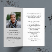 Perte funéraire Cartes de Sympathie de prière Jésu