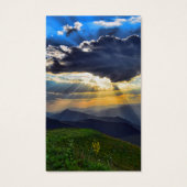 Perte funéraire Ciel paradisiaque Prière Cartes de (Devant)