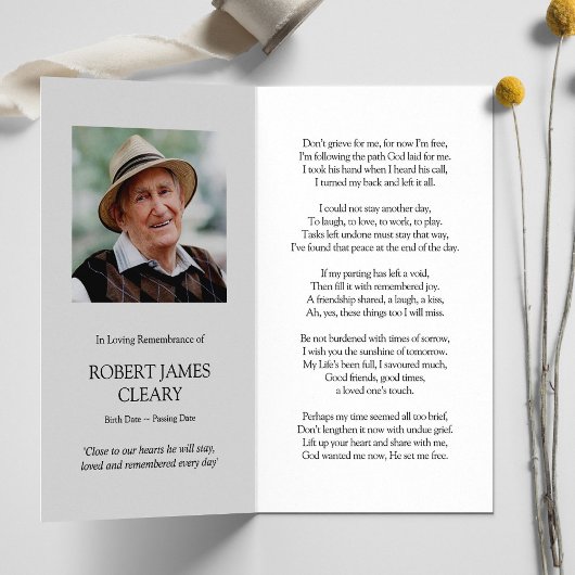 Perte funéraire Enfant Prague Prière Cartes de Sym