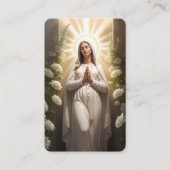 Perte funéraire Hail Mary Prayer Carte de sympathi (Devant)