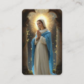 Perte funéraire Hail Mary Prayer Carte de sympathi (Devant)