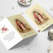 Perte funéraire Jésus Berger prière Cartes de symp