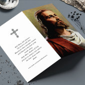 Perte funéraire Jésus Christ Prière Sympathie Cart