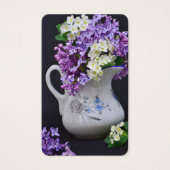Perte funéraire Lilac Memorial Prayer Cartes de sy (Devant)