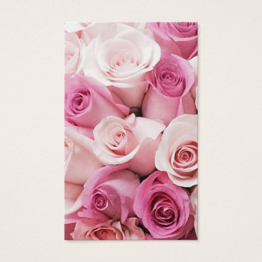 Perte funéraire Rose Rose Bud Prière Cartes de Sym (Devant)