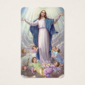 Perte funéraire Secret Rosaire Prière Cartes de Sy (Devant)