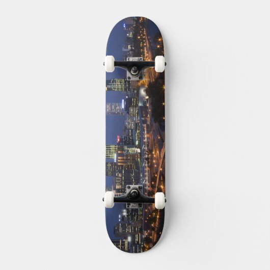 Perth, Australië. Uitzicht op het centrum van Pert Skateboard (Voorkant)