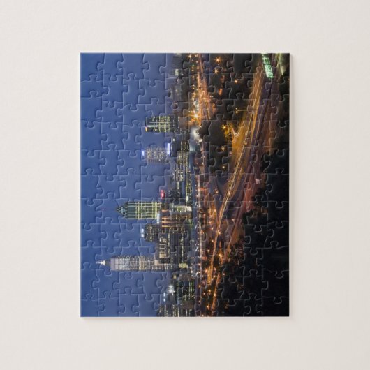 Perth, Australië. Uitzicht van het centrum van Per Legpuzzel (Verticaal)