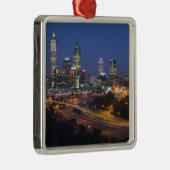 Perth, Australië. Uitzicht van het centrum van Per Metalen Ornament (Rechts)