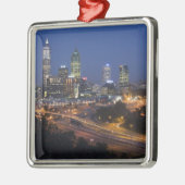 Perth, Australië. Uitzicht van het centrum van Per Metalen Ornament (Links)