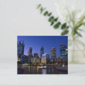 Perth, Australische cityscape foto Briefkaart (Staand voorkant)