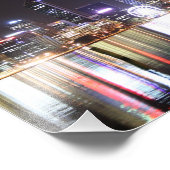 Perth City, Night Skyline, Austraila 10 x 8- Afdru Foto Afdruk (Hoek)