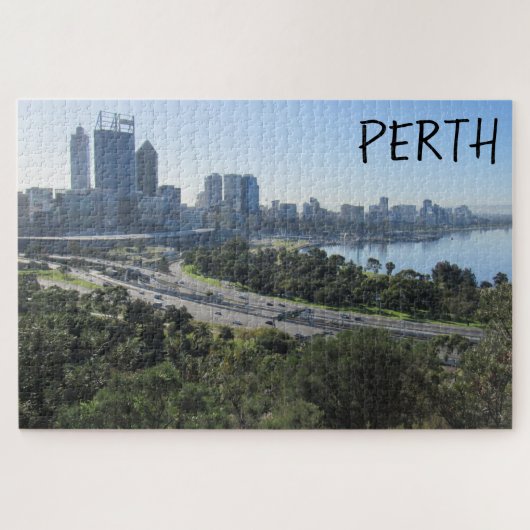 perth city uitzicht legpuzzel (Horizontaal)