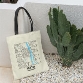 Perth, Scotland City Map Tote Ba Bag