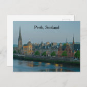 Perth Scotland Night Scene Briefkaart (Voorkant / Achterkant)